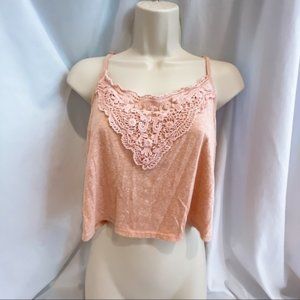 Pink Lace Top